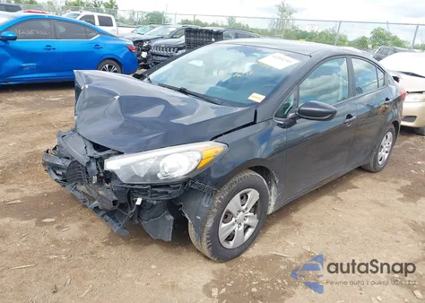 2016 Kia Forte Lx from USA, damaged, VIN KNAFK4A63G5612685